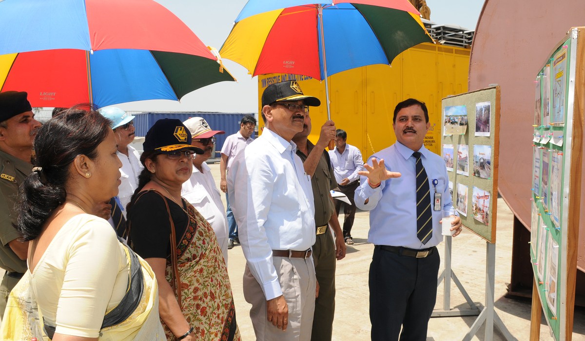 Shri Sanjay Kothari, IAS (Retd.) Chairman, PESB visits GRSE on 11 Apr 17