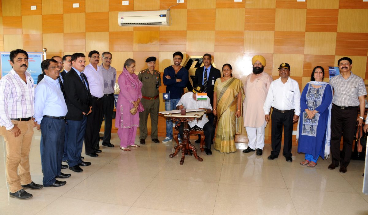 Parliamentary Standing Committee on Defence visits GRSE on 26 Apr 17