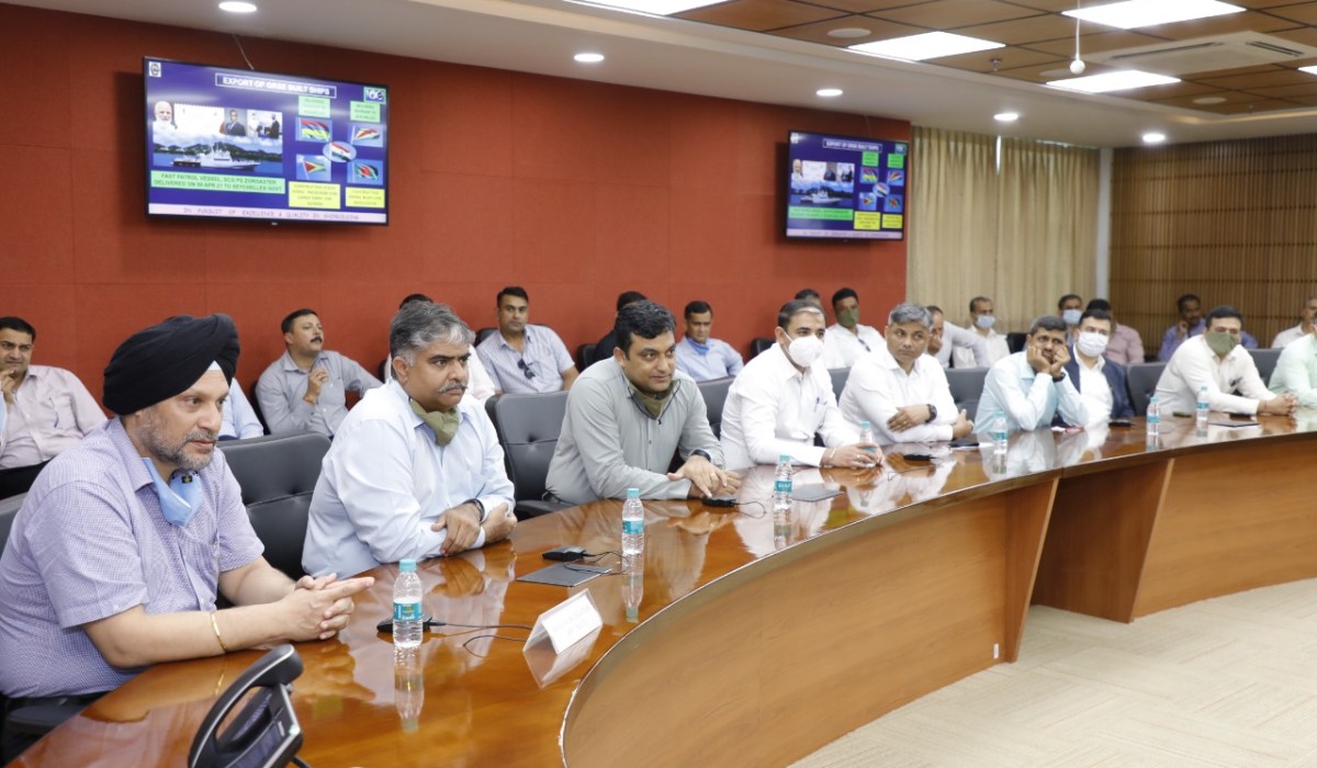 Visit of 45th Higher Air Command Course (HACC) on 16 Nov 21