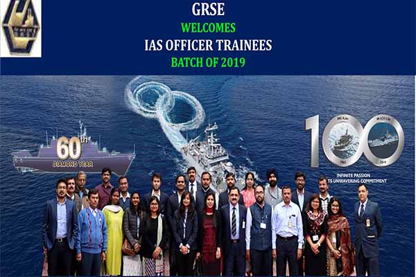 Shri. Sudhir Kumar Saxena, IPS, ADG/ North CISF visits GRSE on 27 Dec 19