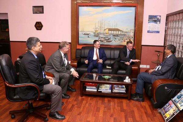 Delegation from US Consulate visit GRSE on 11 May 18