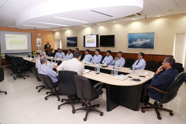 Delegation team from Elbit Systems visits GRSE on 23 May 18