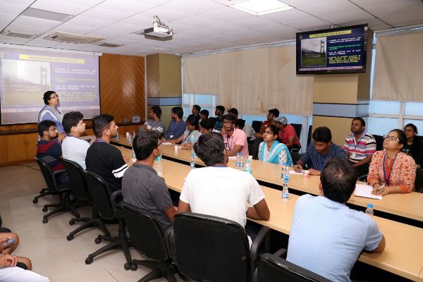 Visits of Asst. Section Officers (DR) to GRSE on 20 June 18