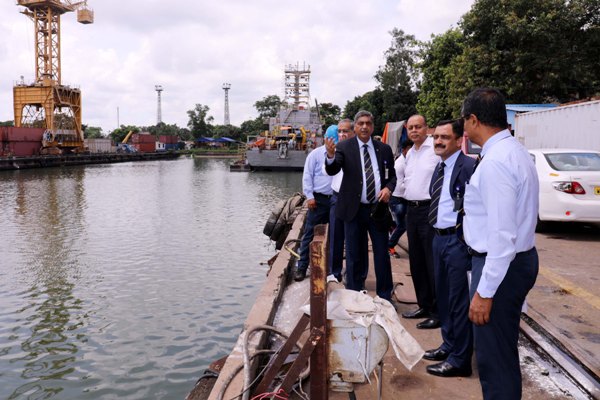 Dr. Ajay Kumar, Secretary (Defence Production) visits GRSE on 07 Jul 18 and inaugurates the Virtual Reality Lab