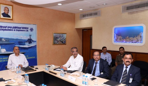 Dr. Ajay Kumar, Secretary (Defence Production) visits GRSE on 07 Jul 18 and inaugurates the Virtual Reality Lab