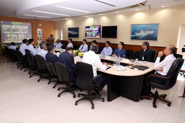 Dr. Ajay Kumar, Secretary (Defence Production) visits GRSE on 07 Jul 18 and inaugurates the Virtual Reality Lab