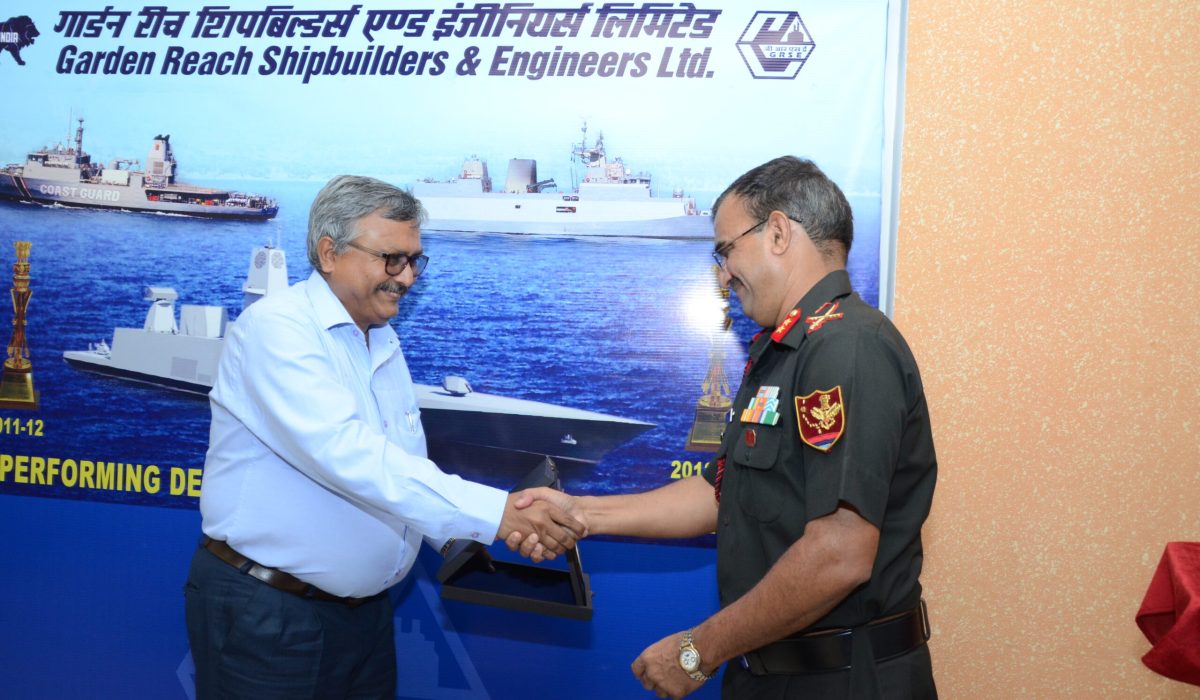 Visit of Chief of Staff, Andaman Nicobar on 27 Apr 17