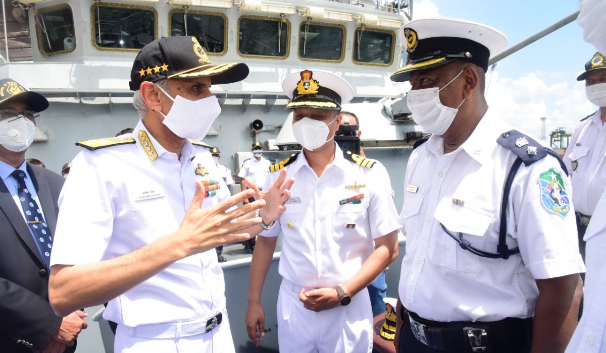 Adm Karambir Singh, PVSM, AVSM, ADC,CNS Visits GRSE on 09 Sep 21