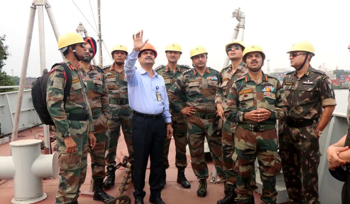 Defence Attache (Designates) visit GRSE on 18 Jun 19