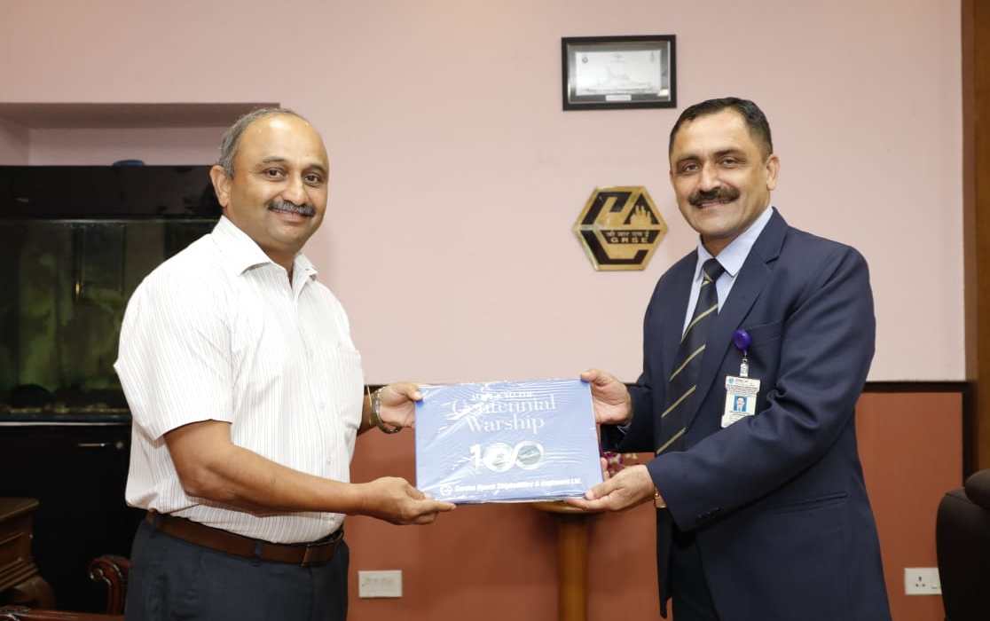 Maj Gen Beji Mathews, Chief Of Staff, HQANC visits GRSE on 03 Oct 19