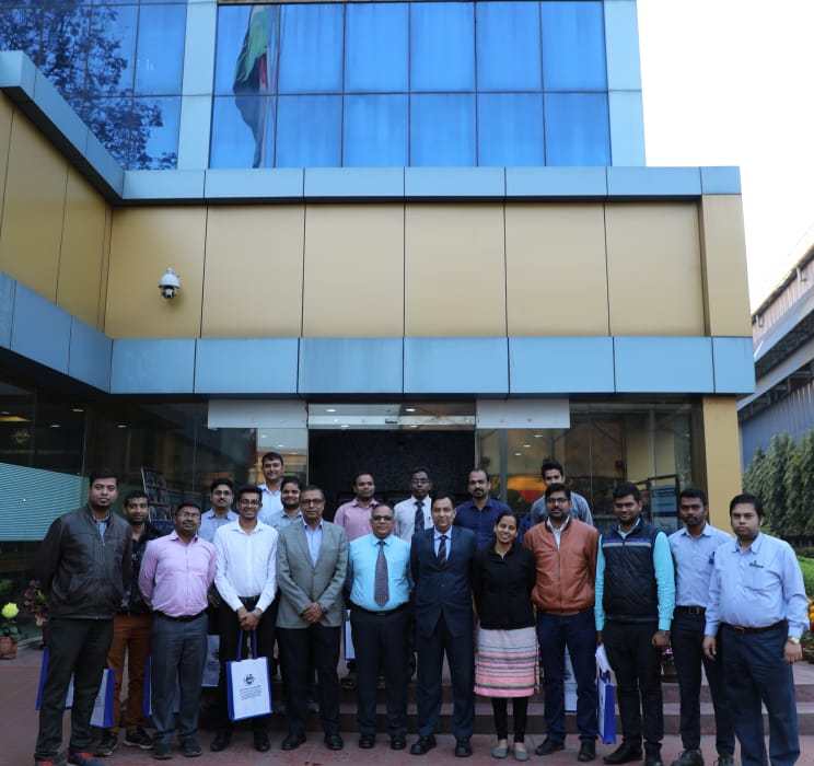 Junior Engineers (QA) visit GRSE on 11 Feb 20