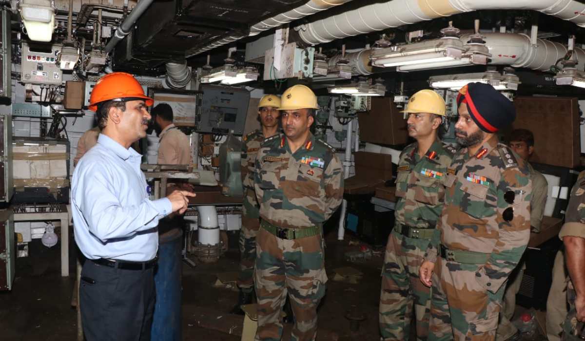 Defence Attache (Designates) visit GRSE on 18 Jun 19