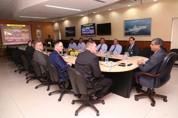 Delegation from US Consulate visit GRSE on 11 May 18
