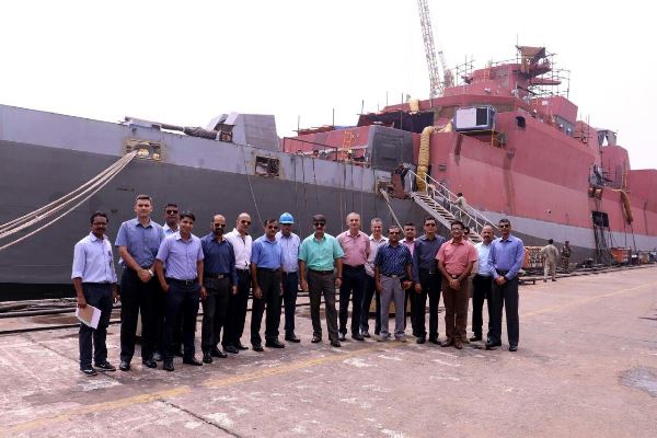 DA Designates visits GRSE on 14 Sep 18
