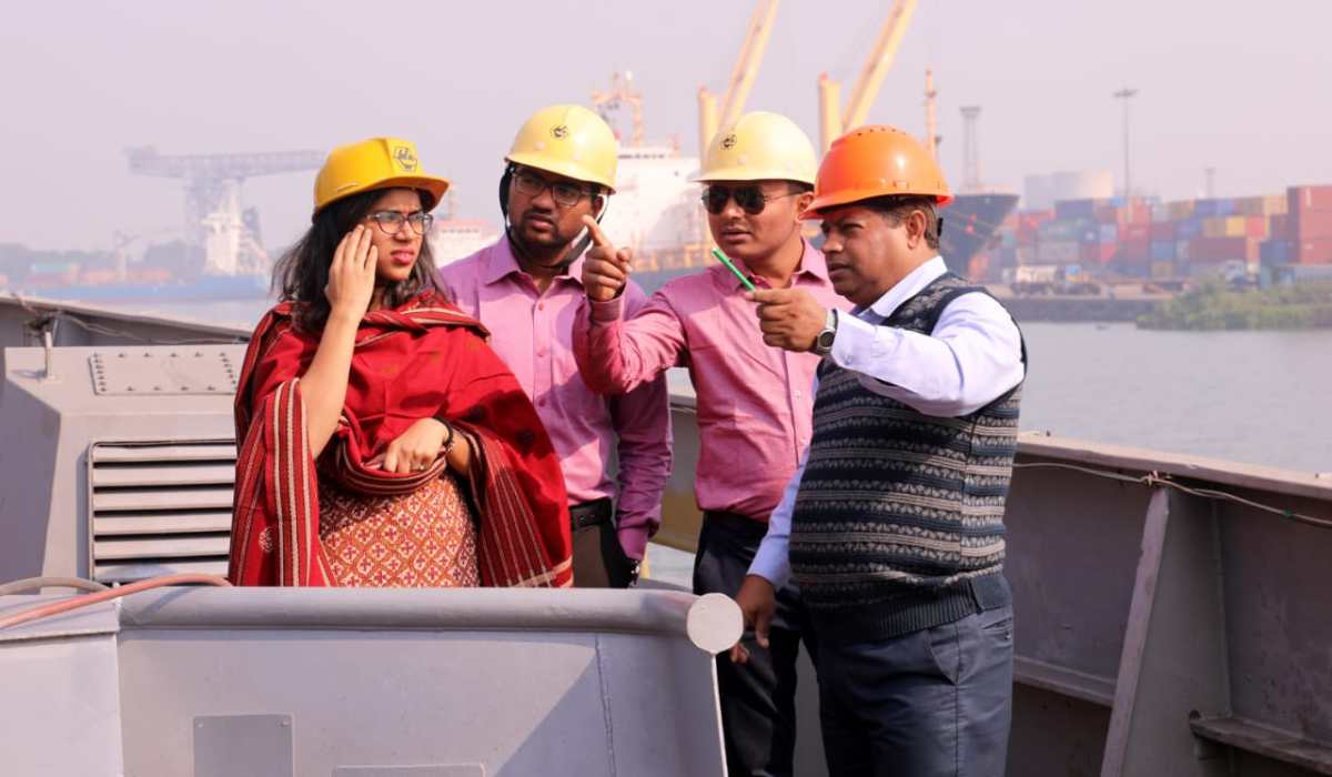 Navy Attachment of IAS Officer Trainees visit GRSE on 27 Dec 18