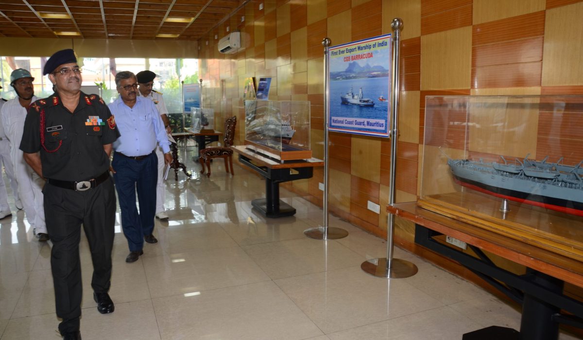 Visit of Chief of Staff, Andaman Nicobar on 27 Apr 17