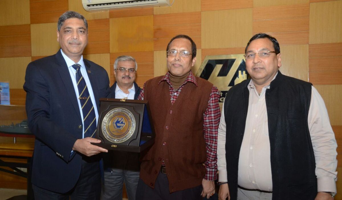 Member, Central Board of Direct Taxes Visited GRSE on 10 Dec 17