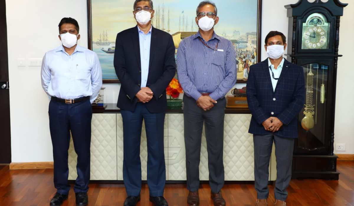 Shri Atul Kumar Tiwari (AS), MSDE Visited GRSE on 04 Oct 21