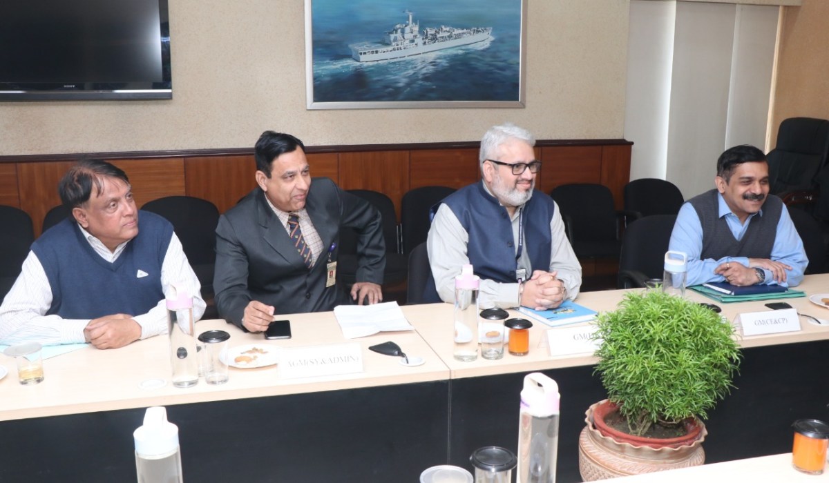 DA/NA designates visit GRSE on 25 Jan 20