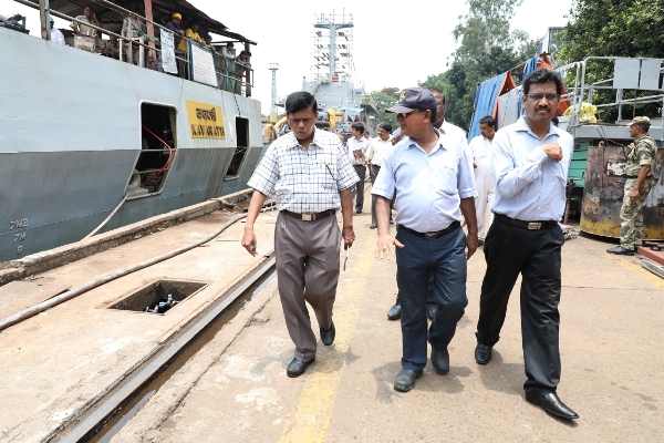 Visit of Officers from Defence Institute of Quality Assurance to GRSE on 12 June 18