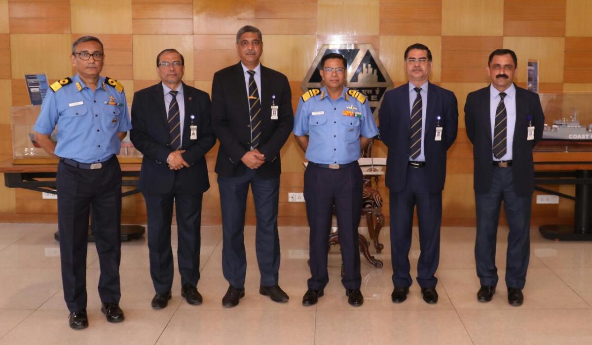 Vice Admiral AK Saxena, AVSM, VSM, CWP&A, visited GRSE on 30 Nov 18