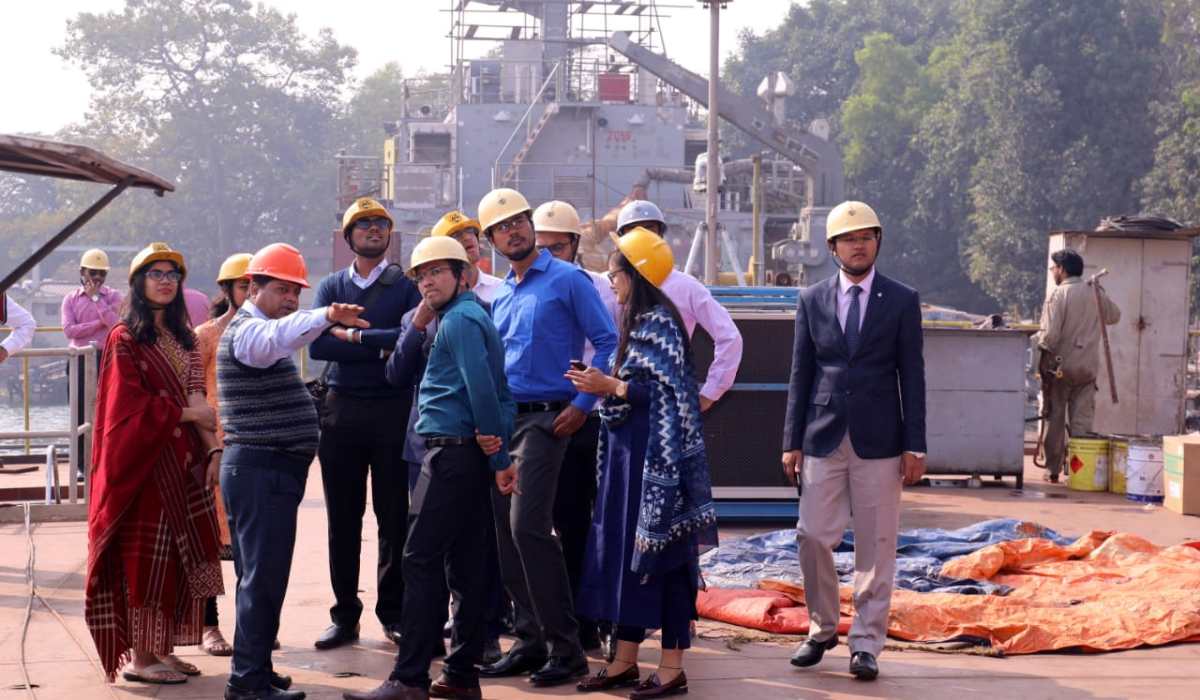 Navy Attachment of IAS Officer Trainees visit GRSE on 27 Dec 18
