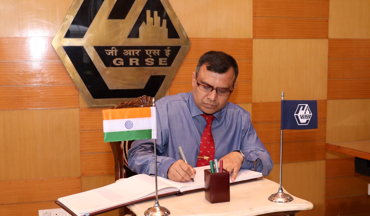 Bangladesh Army War College Delegation visits GRSE on 06 Oct 17