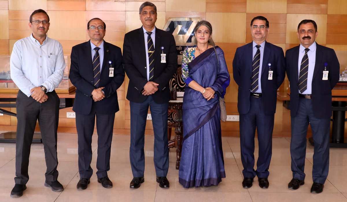 Smt. Alka Sharma, IDAS, PCDA(Navy), visits GRSE on 21 Dec 18