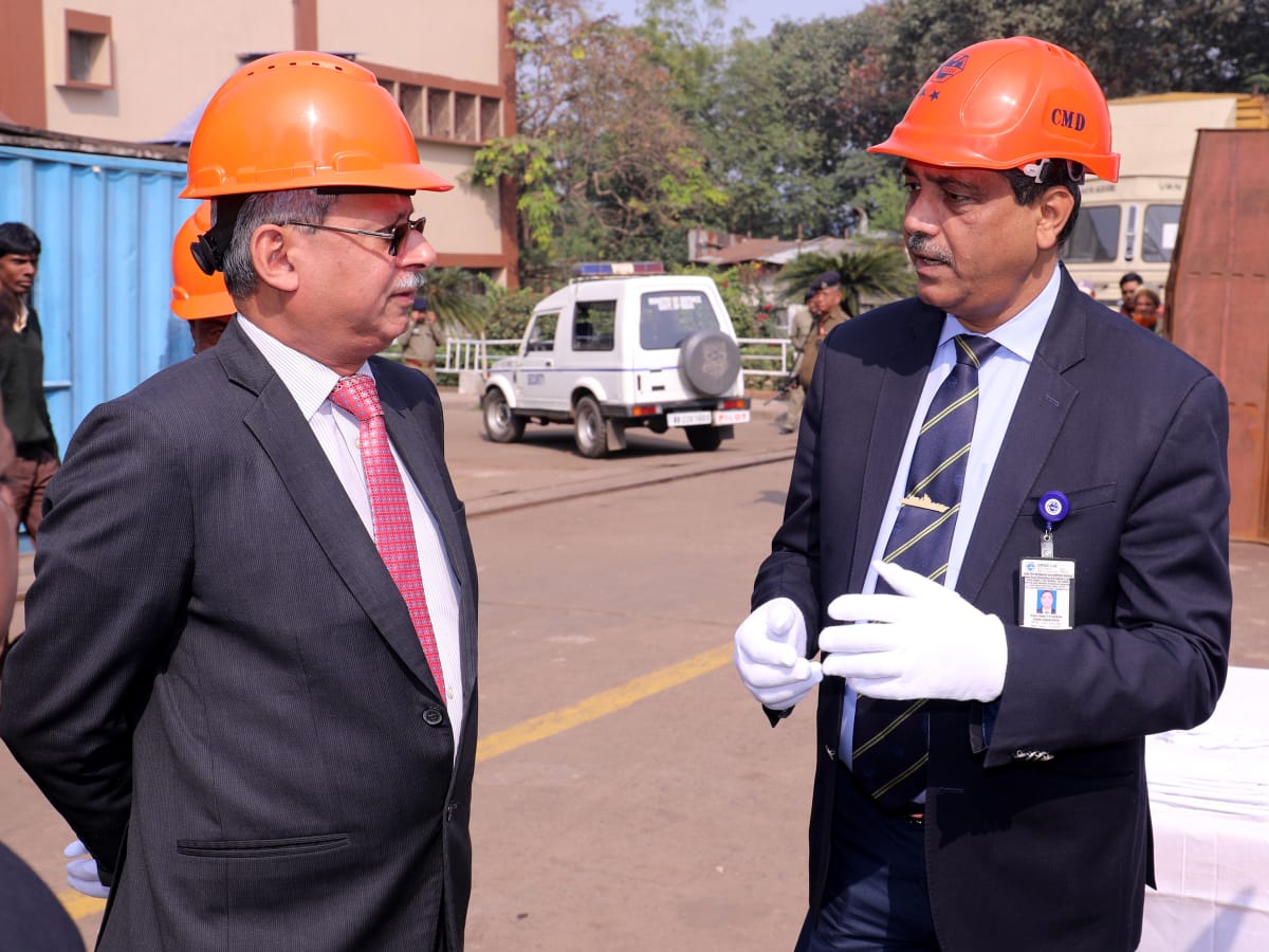 Shri Jaideep Mazumdar, Ambassador to The Philippines, visits GRSE on 24 Dec 18