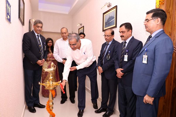 Dr. Ajay Kumar, Secretary (Defence Production) visits GRSE on 07 Jul 18 and inaugurates the Virtual Reality Lab