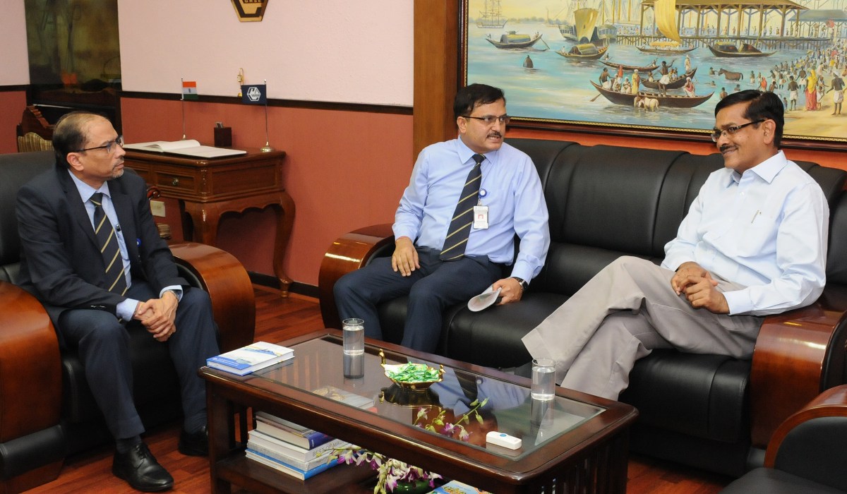 Shri Sanjay Kothari, IAS (Retd.) Chairman, PESB visits GRSE on 11 Apr 17