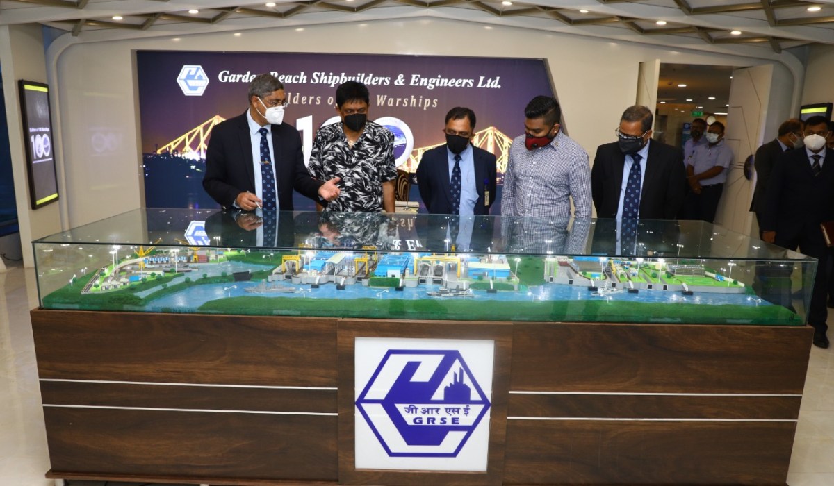 GRSE Commences Production of Ocean Going Passenger cum Cargo Ferry for Guyana on 07 Aug 21
