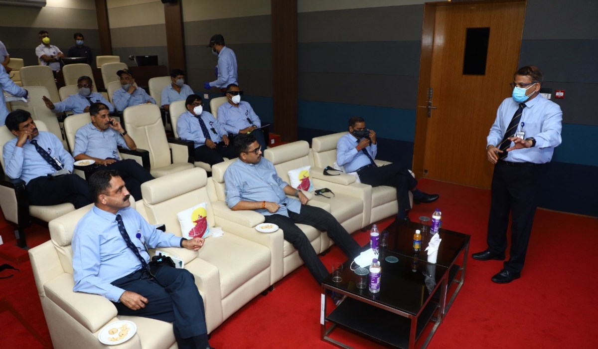 Shri Sanjay Jaju,AS (DP) Visited GRSE on 20 Sep 21
