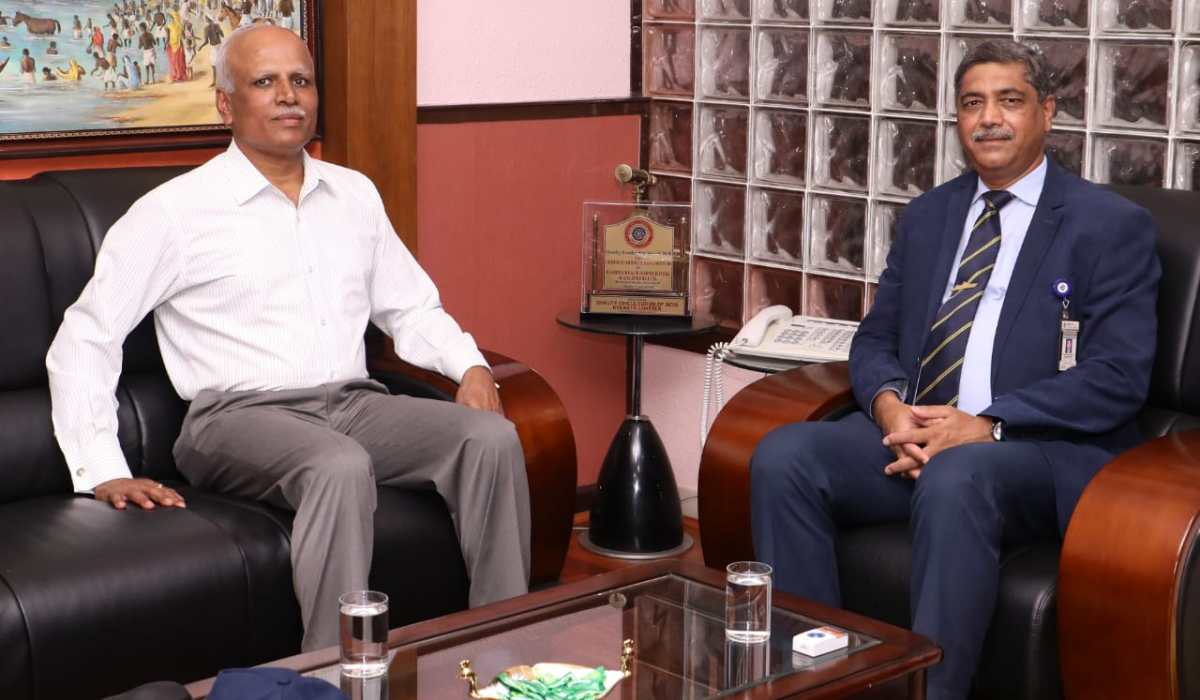 Commandant, NDC visits GRSE on 23 Apr 19