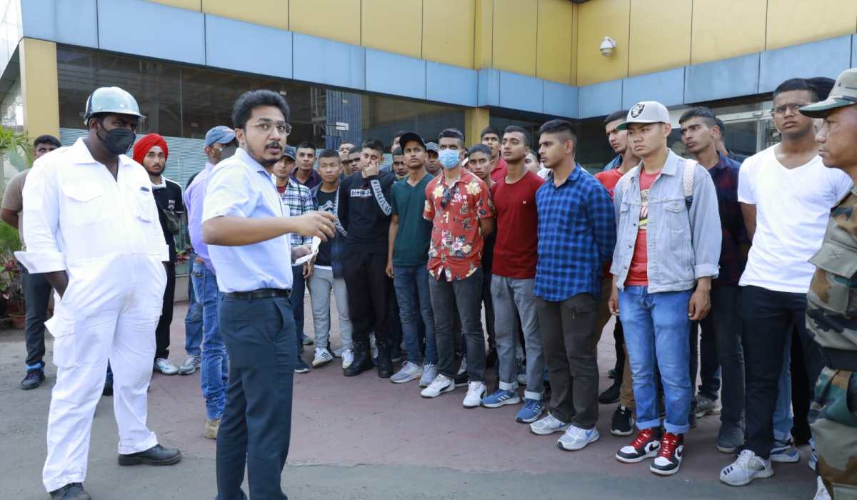 Visit of OTA(Gaya) Cadets to GRSE, Kolkata on 15 march 2022
