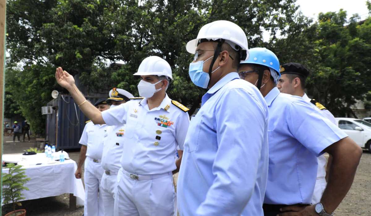 Visit of R Adm Sandeep S Sandhu, NM, ACWP & A to GRSE