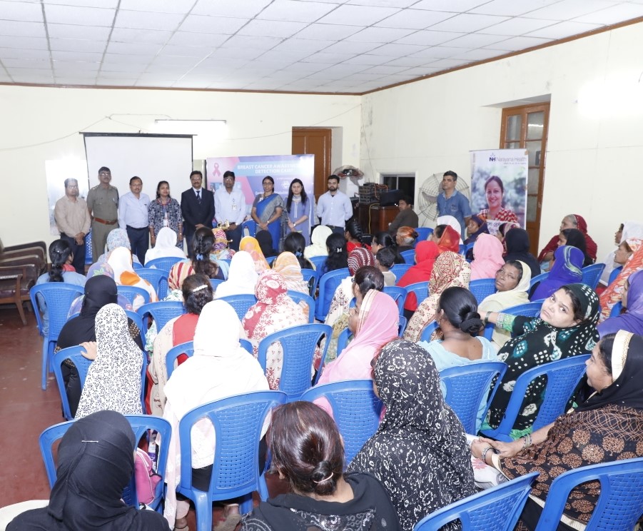 Image 14 - Two Day Breast Cancer Awareness and Detection Camp organised by GRSE, as CSR Initiative, Commenced