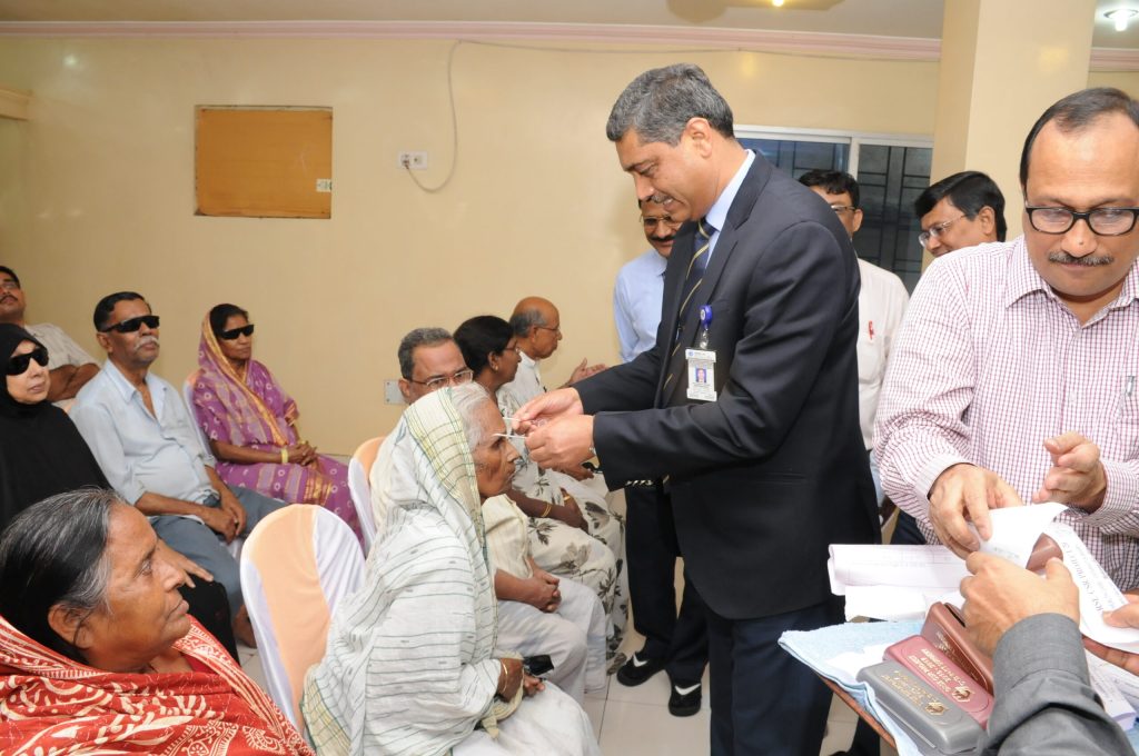 Image 1 - Cataract surgery for the poor and needy people of Metiabruz, Kolkata. GRSE undertook cataract surgery for poor and needy people of Metiabruz area as a part of CSR initiative since 2011  12