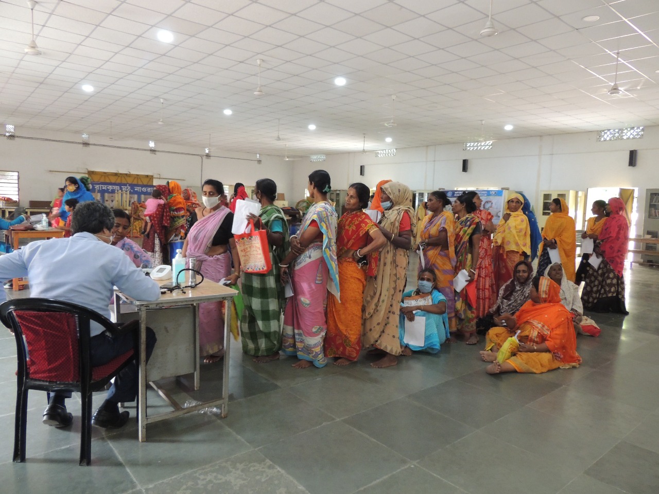 Image 1 - Health Check up Camp by GRSE at Naora, South 24 Parganas