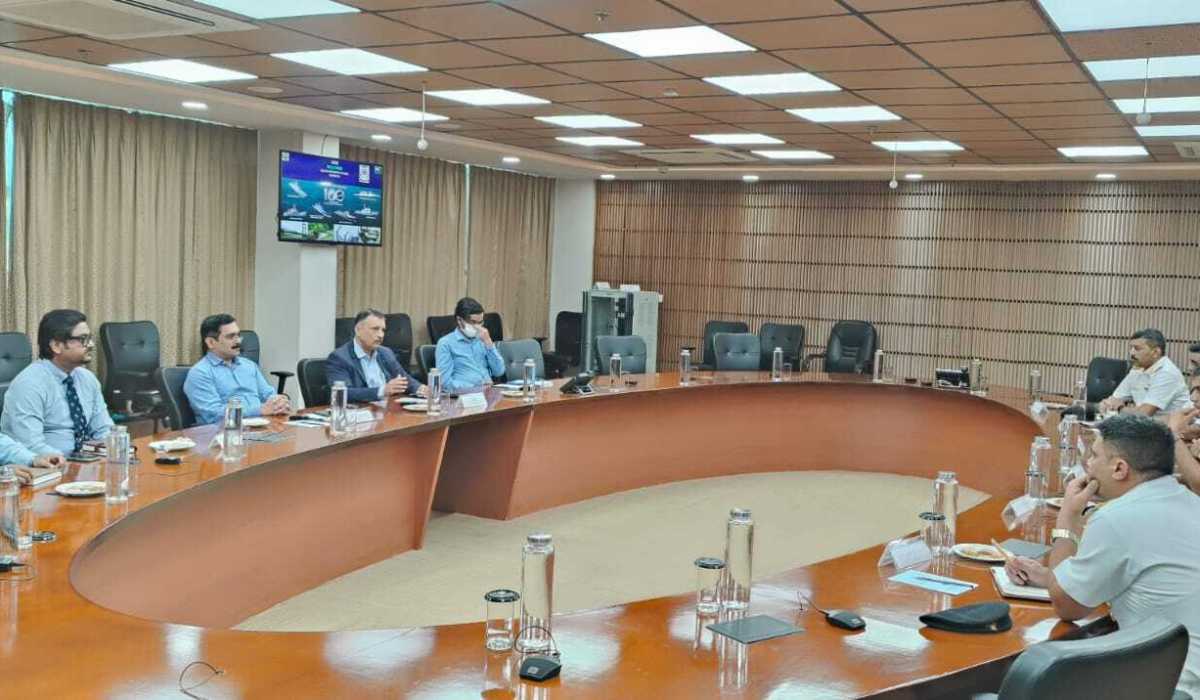 Visit of NA/DA Designates to GRSE