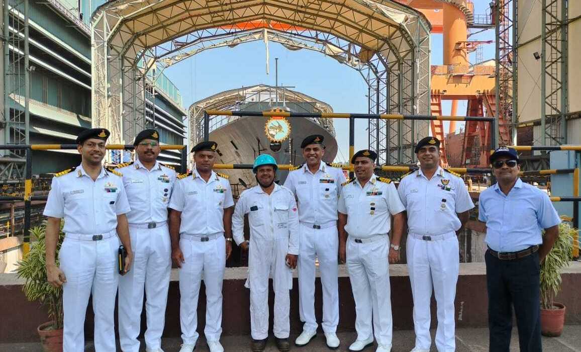 Visit of NA/DA Designates to GRSE