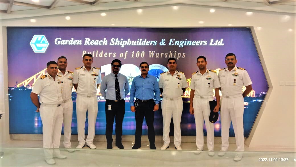 Visit of NA/DA Designates to GRSE - Image 1 Image 1 - Visit of NA/DA Designates to GRSE
