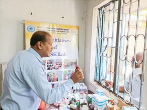 Image 1 - Health Check-up camp at GRSE RBD Unit for the local people of Metiabruz and Rajabagan