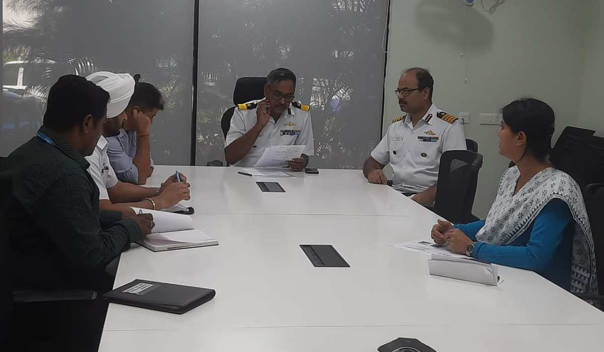 Visit of PDMAT at GRSE (Yard 2118) - Image 1 Image 1 - Visit of PDMAT at GRSE (Yard 2118)