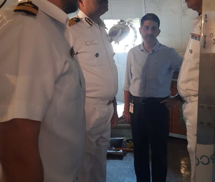 Visit of PDMAT at GRSE (Yard 2118) - 3