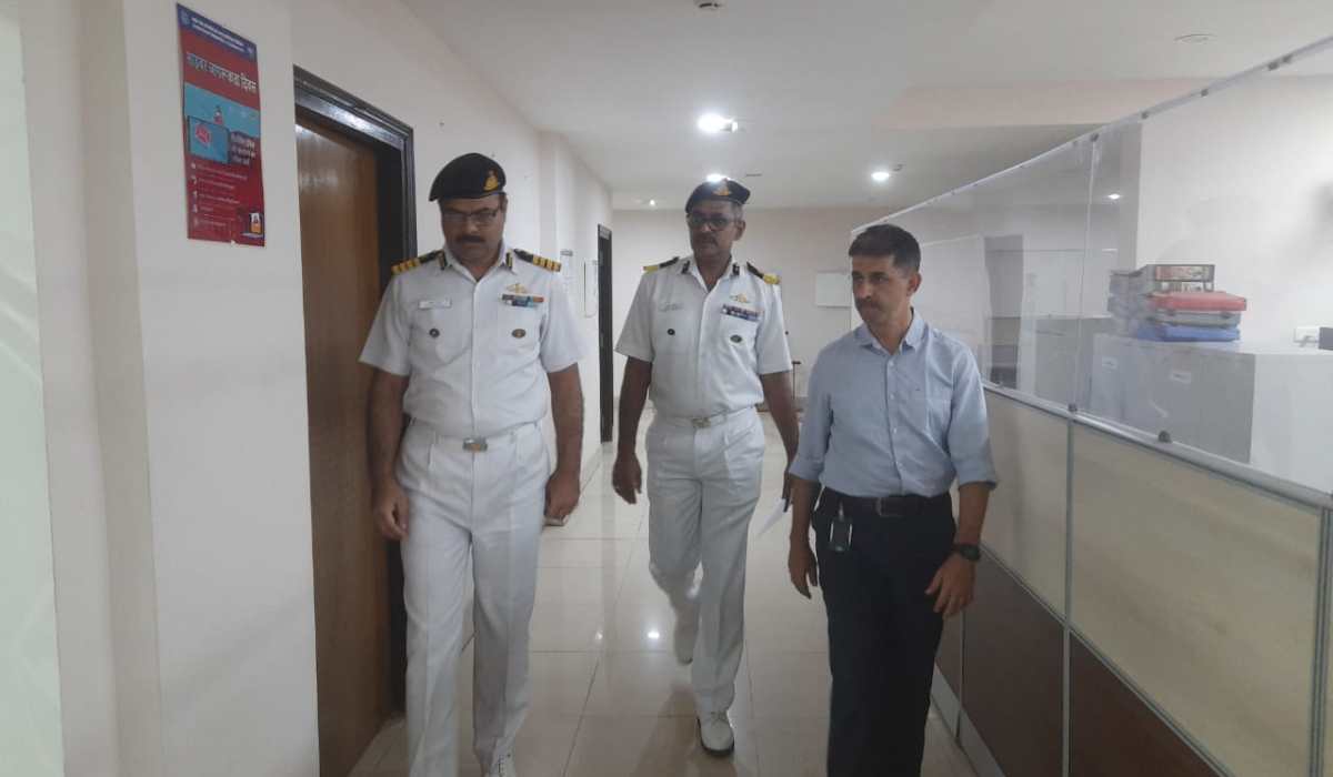 Visit of PDMAT at GRSE (Yard 2118) - 2