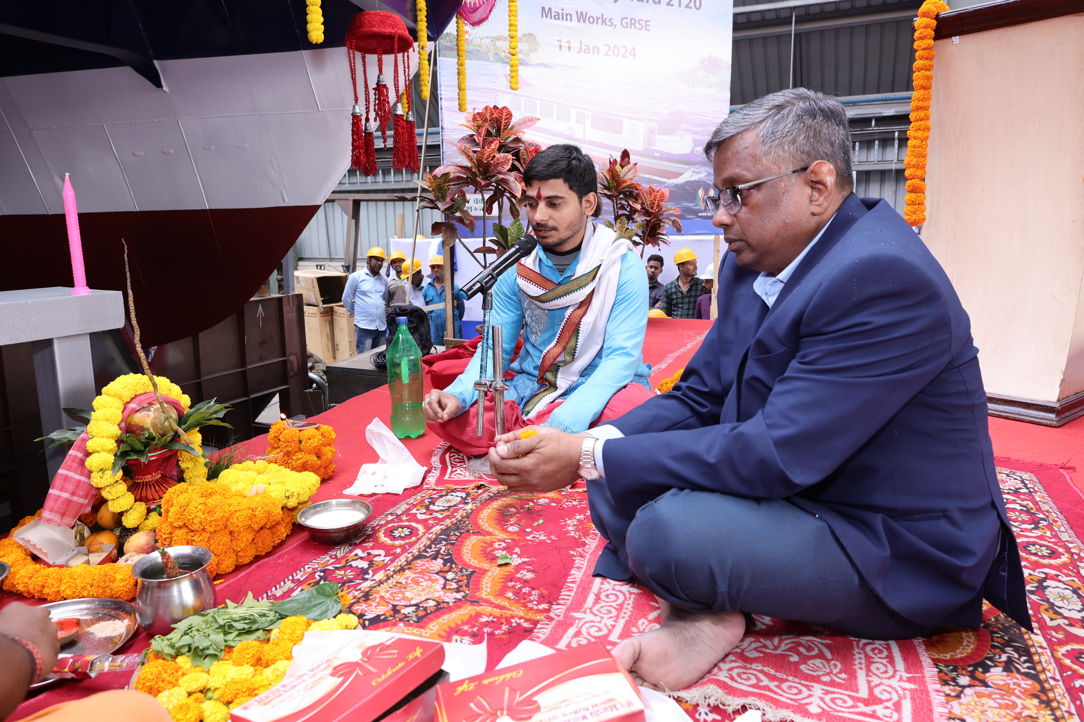 GRSE launches State's First Next-Generation Electric Ferry for the Government of West Bengal on 11 Jan 24