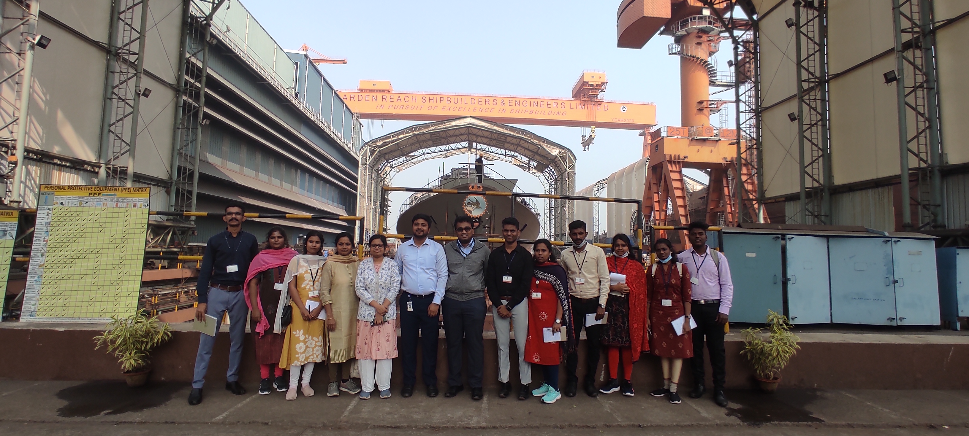 Visit of students from Social Work Department, Loyola College, Chennai 14 Dec 22