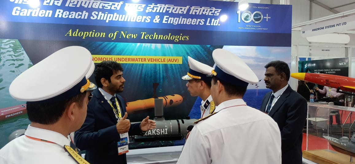 Team GRSE at Milan Technical Exposition 2024, Naval Dockyard, Visakhapatnam 21-23 Feb 24