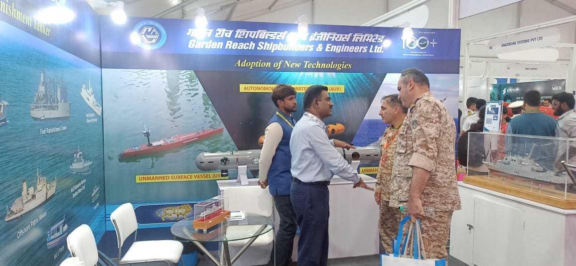 Team GRSE at Milan Technical Exposition 2024, Naval Dockyard, Visakhapatnam 21-23 Feb 24